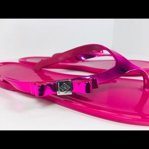 BCBGeneration Pretty in Pink Flip Flops